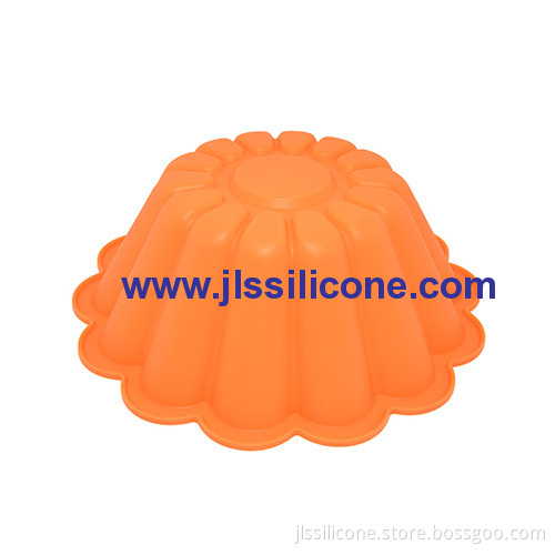 New Arrival! Flower Shape Silicone Pie Baking Pans 